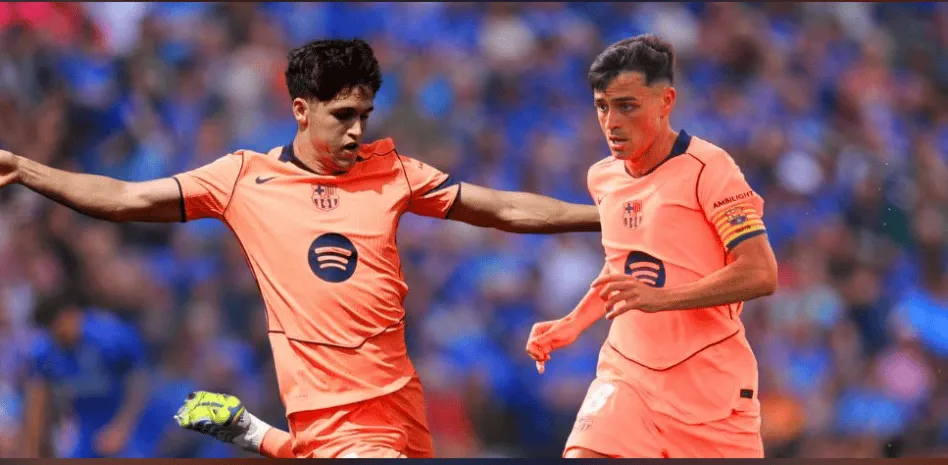 开云官方网站-世体：多次上演致命配合，库巴西与佩德里已成巴萨黄金搭档